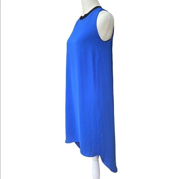 Rachel Rachel Roy Blue Petra High-Low Sleeveless Dress - Picture 7 of 16